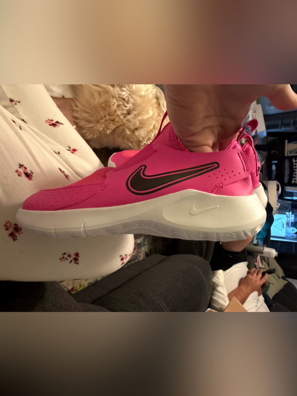 NWOB Nike Flex Runner 3 Sneaker Girls Youth Sz 4 - Picture 4 of 7